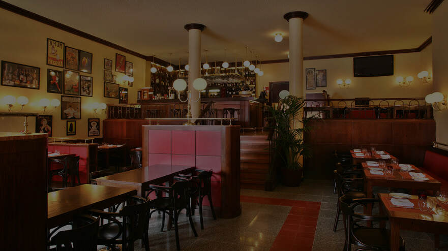 Gastraum des Tribeca Restaurants