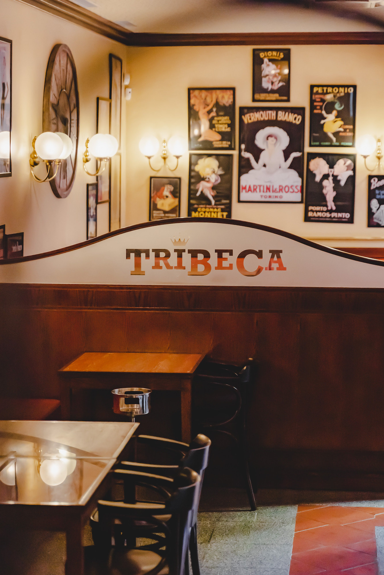 Prato da carta do Tribeca Restaurante